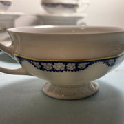 Rosenthal Group Blue & White Garland Classic Rose 5pc Tea/Coffee Cup Set Germany Classic Rose