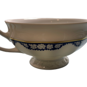 Rosenthal Group Blue & White Garland Classic Rose 5pc Tea/Coffee Cup Set Germany Classic Rose
