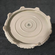 Rosenthal Group Footed Cake Plate White Blue Garland Classic Rose