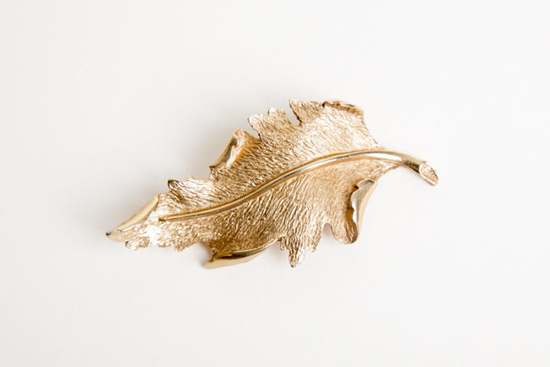 Vintage Leaf Brooch