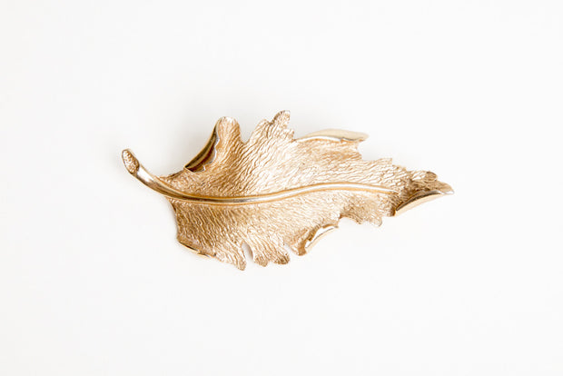 Vintage Leaf Brooch