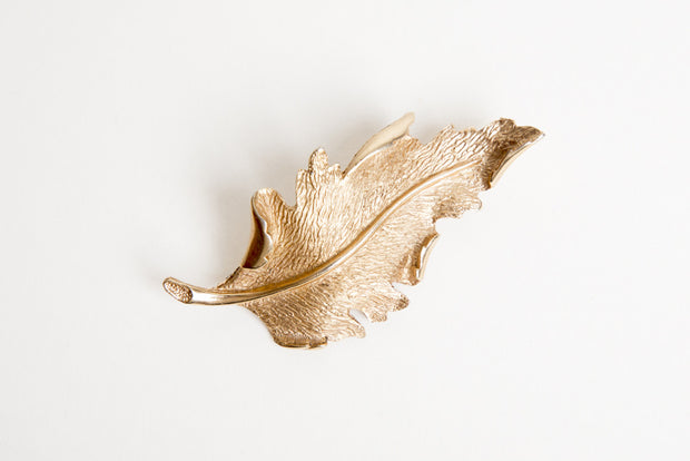 Vintage Leaf Brooch
