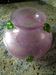 Pink Jug by Murano Venitian Glass Vintage