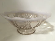 Antique Northwood Pedestal Bowl Scroll with Acanthus ca.1902 Centerpiece Home Decor