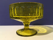 Dessert Glass RARE Chartreuse Depression Glass  Ice Cream SHERBET