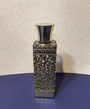 Vintage Filigree Vanity Dresser Perfume Bottle Retro