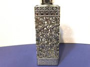 Vintage Filigree Vanity Dresser Perfume Bottle Retro
