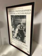 French Poster Quelques Photographies Du Theatre De Victor Hugo 1984 Paris Art