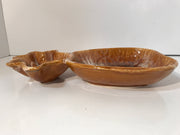 Vintage Pineapple Chip & Dip Bowl by California Originals 1960s
