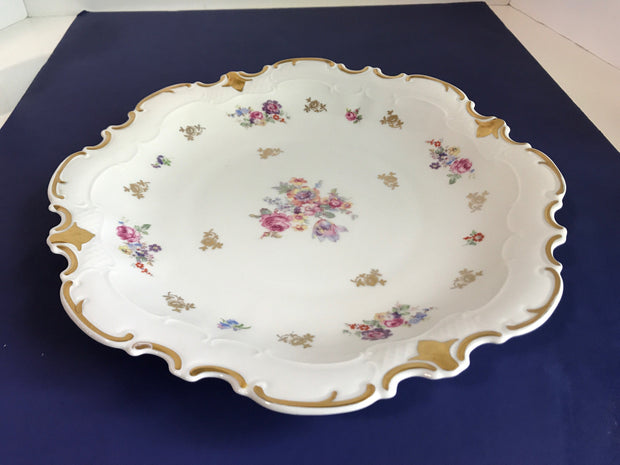 Collectible Plate 12 1/4" Reichenbach Germany Fine China  Vintage Home Decor