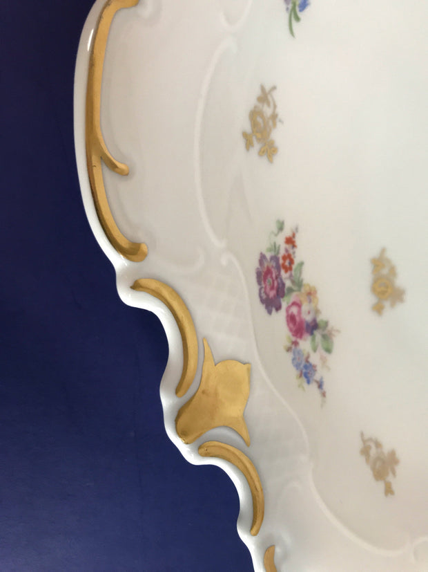 Collectible Plate 12 1/4" Reichenbach Germany Fine China  Vintage Home Decor