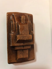 WWII SYROCO WOOD Army Tank Figure 1940s Vintage Rare Vintage
