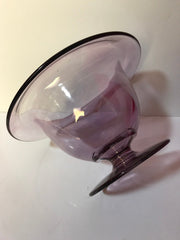 Vintage  Antique Lilac Bowl Wide Rim Home Decor