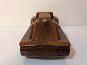 WWII SYROCO WOOD Army Tank Figure 1940s Vintage Rare Vintage