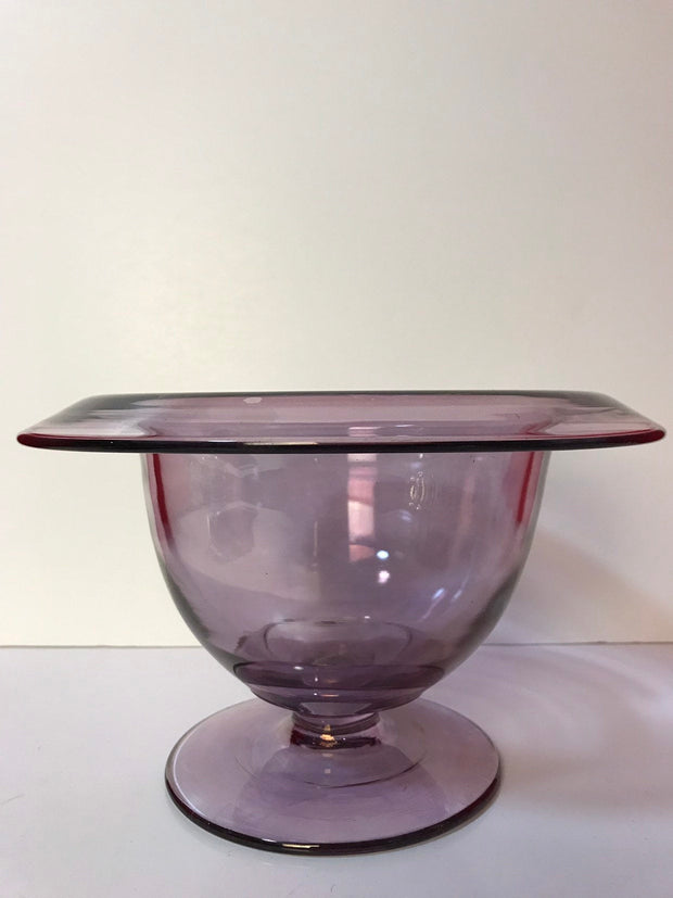 Vintage  Antique Lilac Bowl Wide Rim Home Decor
