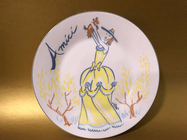 I. Godinger & Co Collectable Plates Set of 4 Vintage