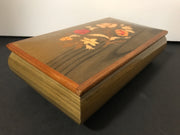 Sorrento Italian Inlaid Music Box Vintage Sankyo
