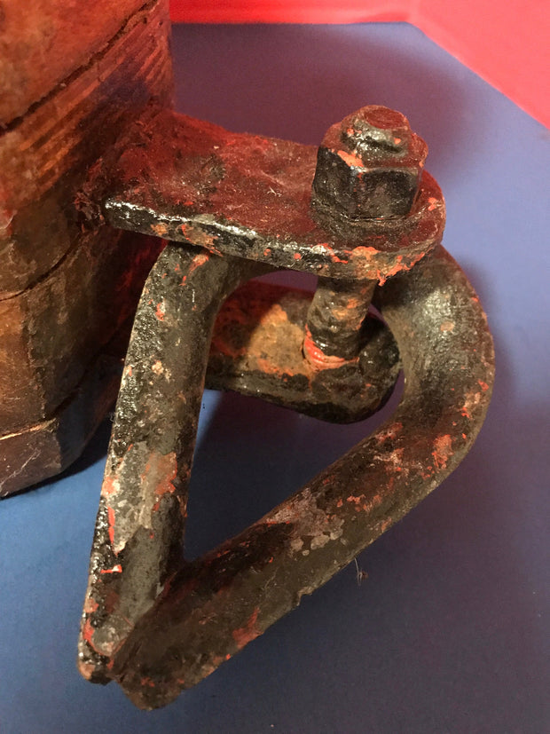 Antique Authentic Maritime Nautical Pulley Nautical 1920s-1940s