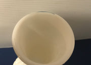 Hoosier Vintage Milk Glass Bud Vase Cottage Chic Diamond Quilt