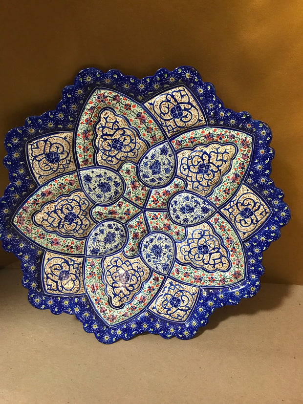 Aga Khan Museum Eastern Heritage Mina Plate Collectable Muslim Art Vintage