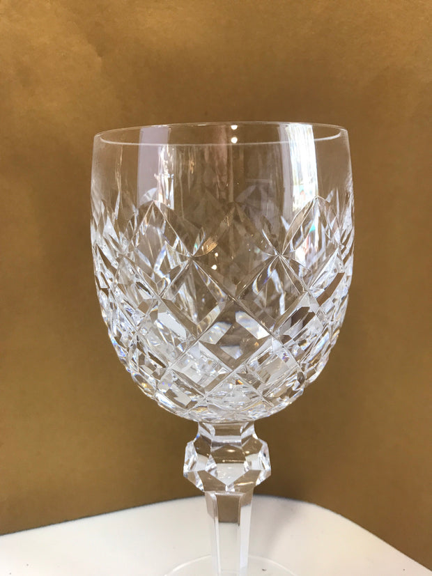 SINGLE Waterford Crystal Water Goblet or Large Wine Glass 