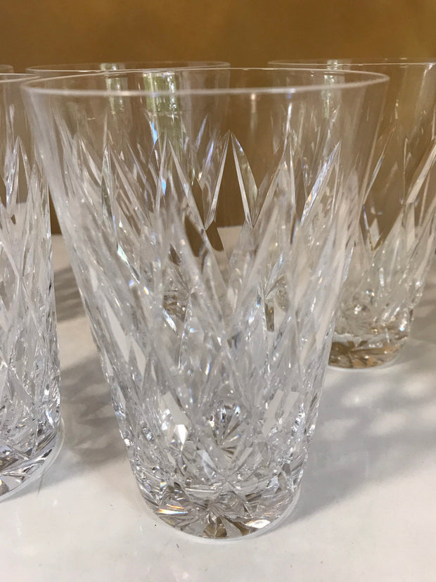 Waterford “KINSALE”Water Glasses Vintage  Crystal Brilliance Each being sold Separately