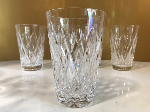 Waterford “KINSALE”Water Glasses Vintage  Crystal Brilliance Each being sold Separately