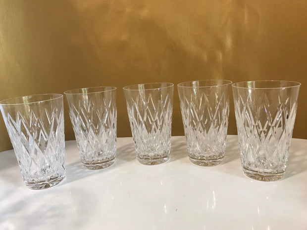 Waterford “KINSALE”Water Glasses Vintage  Crystal Brilliance Each being sold Separately