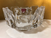 Vintage Orrefors “Corona” Crystal Brilliance Made in Sweden by Lars Hellsten Artist Signed 7 1/4&quot;x 4 3/4&quot; Like New