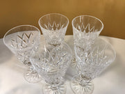Waterford “KINSALE” Stemware Wine Claret Glasses Vintage  Crystal Brilliance Each being sold Separately