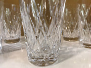 Waterford “KINSALE”Water Glasses Vintage  Crystal Brilliance Each being sold Separately