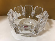 Vintage Orrefors “Corona” Crystal Brilliance Made in Sweden by Lars Hellsten Artist Signed 7 1/4&quot;x 4 3/4&quot; Like New