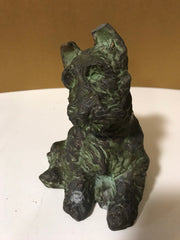 Vintage 1937 McClelland Barclays Scottish Terrier Dog Sculpture