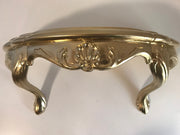 Ornate  Wall Shelf Table Gold Wall Hanging by Burwood Prod.Co Vintage