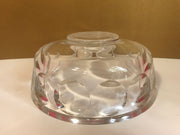 Vintage Art Crystal by Orrefors Thick Crystal Brilliance Made in Sweden Signed 8 1/2 x 3 1/3”