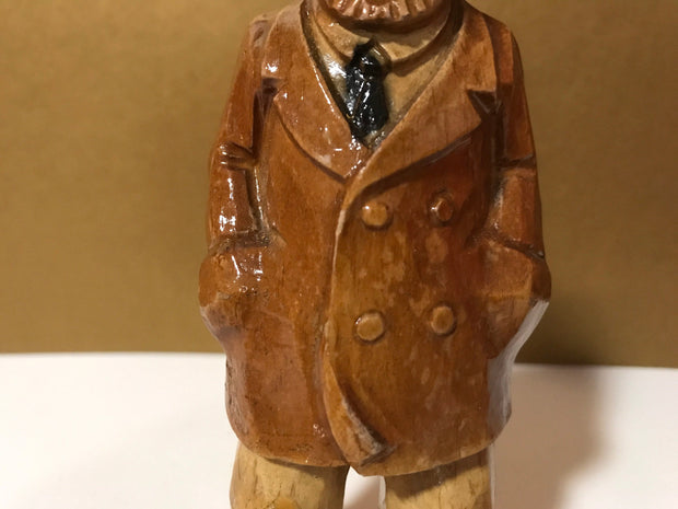 Syroco Wood 1940s Rare Captain of The Sea Ships Captain Yacht Captain Old World Figurine Collectable