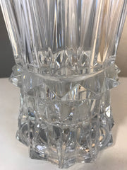 Large Heavy Crystal Vase