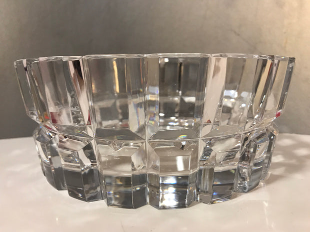 Vintage Art Crystal by Orrefors Thick Crystal Brilliance Made in Sweden Signed 7 3/4&quot;x 3&quot;
