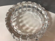 Vintage Art Crystal by Orrefors Thick Crystal Brilliance Made in Sweden Signed 7 3/4&quot;x 3&quot;