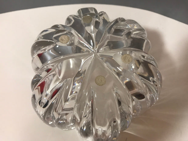 Kosta Boda Crystal “Olivia” Line Bowl by Anna Ehrner Vintage
