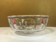 Vintage Art Crystal by Orrefors Thick Crystal Brilliance Made in Sweden Signed 8 1/2 x 3 1/3”