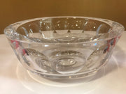 Vintage Art Crystal by Orrefors Thick Crystal Brilliance Made in Sweden Signed 8 1/2 x 3 1/3”