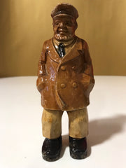 Syroco Wood 1940s Rare Captain of The Sea Ships Captain Yacht Captain Old World Figurine Collectable