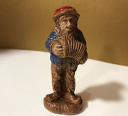 Syroco  Wood 1940s Beat Up Hillbilly Band Figurines 4 pc Set Collectable