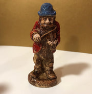 Syroco  Wood 1940s Beat Up Hillbilly Band Figurines 4 pc Set Collectable