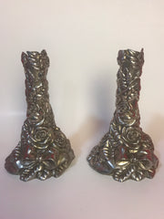 Roses Heavy Metal CandleSticks