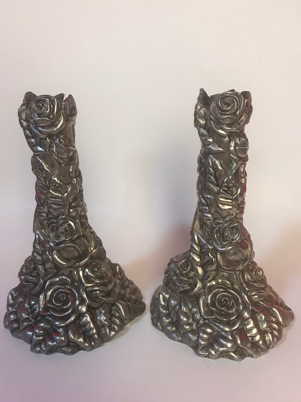 Roses Heavy Metal CandleSticks