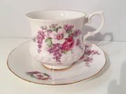 Royal Garden Fine China Tea cup and Saucer Made in England