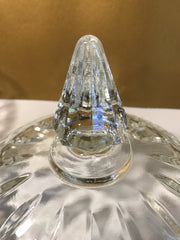 Vintage Clear Glass Covered Candy