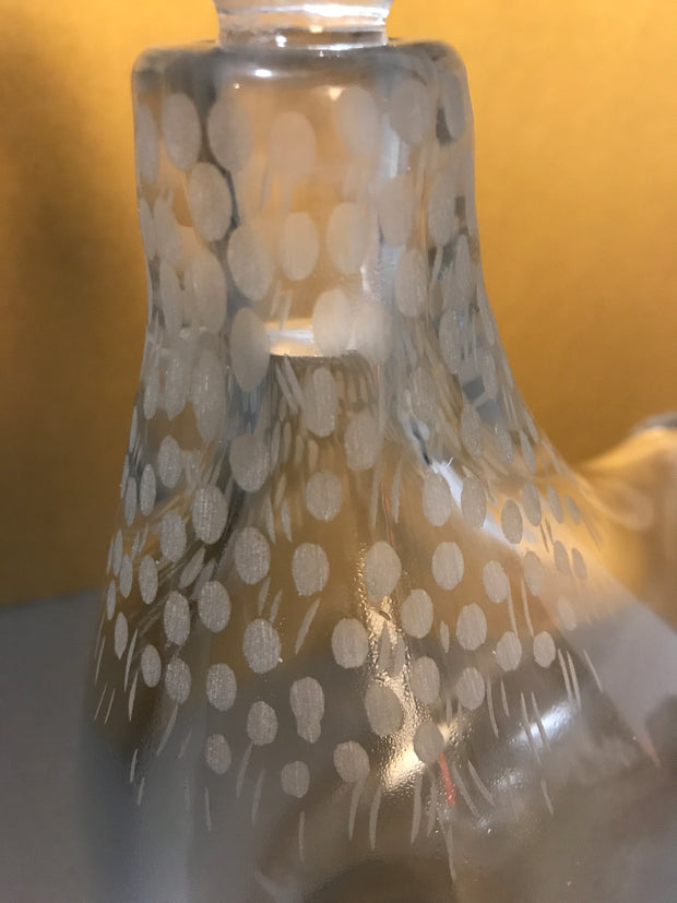 Kosta Vicke Lindstrand Bird Decanter 1950s Vintage